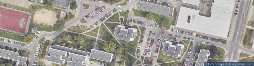 Zdjęcie satelitarne Firma Usługowa Danuta Pomoc Społeczna Rachut Danuta