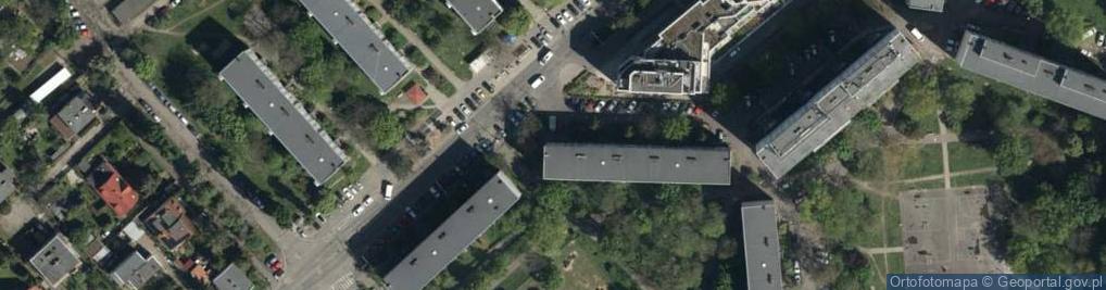 Zdjęcie satelitarne Firma Usługowa Evita