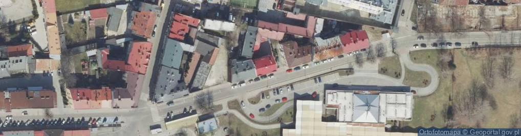 Zdjęcie satelitarne Firma Usługowa Galla