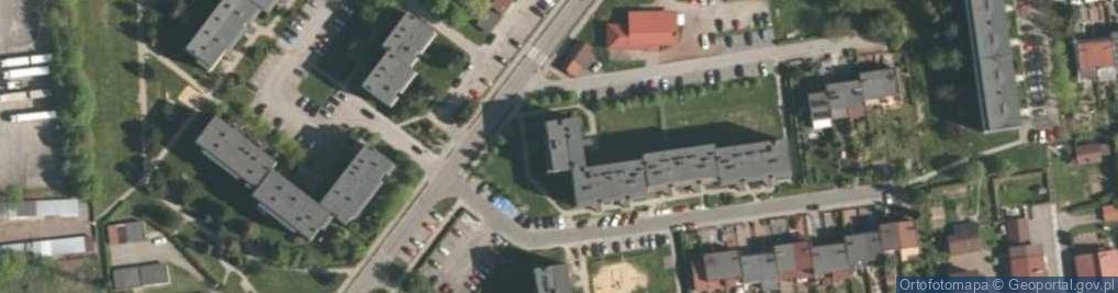 Zdjęcie satelitarne Firma Usługowa Hubi Krzysztof Pełdjak