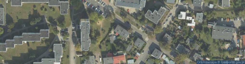 Zdjęcie satelitarne Firma Usługowa - Krawiectwo Irena Świerczyńska