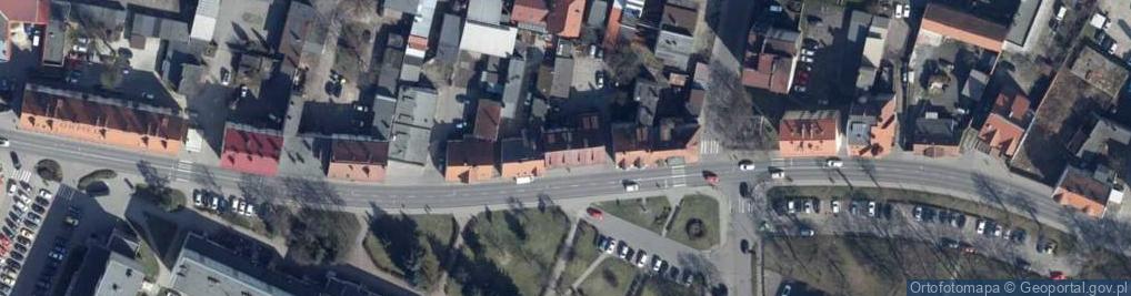 Zdjęcie satelitarne Firma Usługowa Mentor Bogusław Ekwiński.