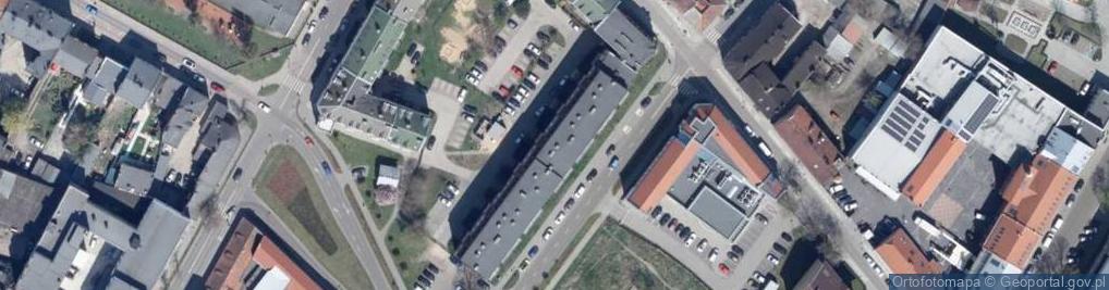 Zdjęcie satelitarne Firma Usługowa Montin Maciej Łowicki