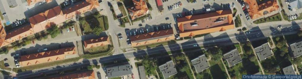 Zdjęcie satelitarne Firma Usługowa Pit Leonarda Karpińska Roman Karpiński