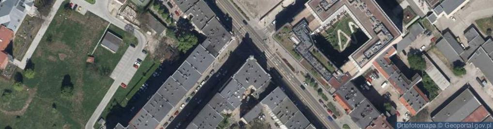 Zdjęcie satelitarne Firma Usługowa