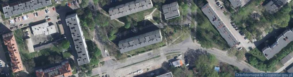 Zdjęcie satelitarne Firma Usługowa