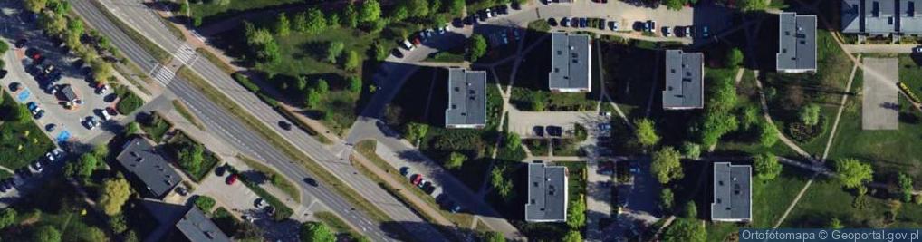 Zdjęcie satelitarne Firma Usługowa