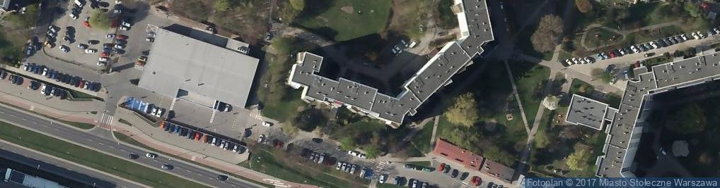 Zdjęcie satelitarne Firma Usługowo-Gastronomiczna Makada Tomasz Żychowski