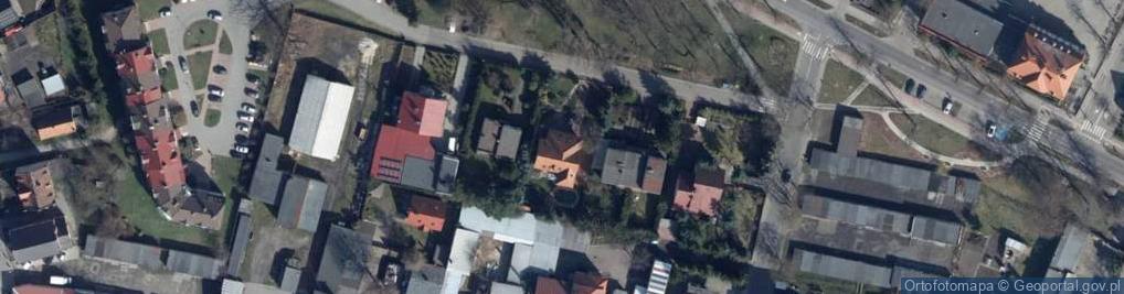 Zdjęcie satelitarne Firma Usługowo - Handlowa Ajt Andrzej Tomczak