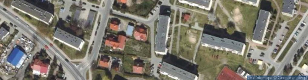 Zdjęcie satelitarne Firma Usługowo Handlowa Al Sław Żółtowski Sławomir