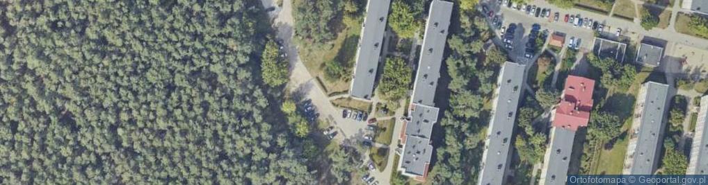 Zdjęcie satelitarne Firma Usługowo Handlowa Anino Szaparkiewicz Jarosł Czapski Ryszard