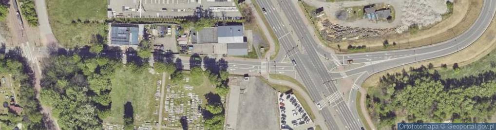 Zdjęcie satelitarne Firma Usługowo Handlowa Auto-Alex Krzysztof Aleksa