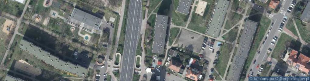 Zdjęcie satelitarne Firma Usługowo Handlowa B & S Tachmański Sergiusz