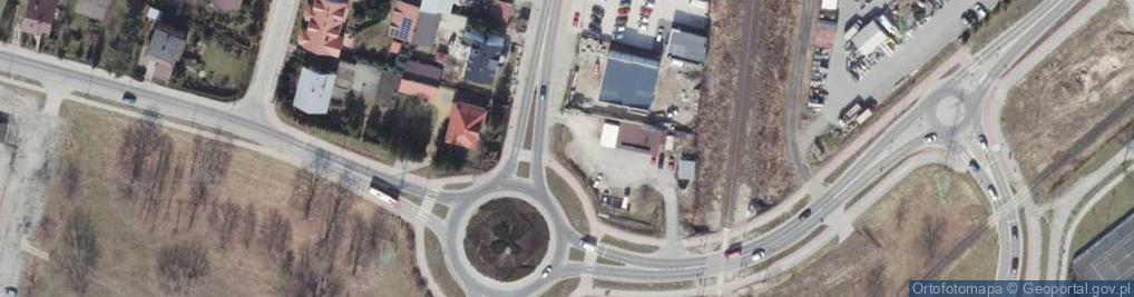 Zdjęcie satelitarne Firma Usługowo Handlowa Bartłomiej Wacławski