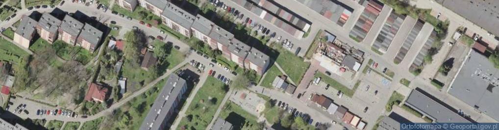 Zdjęcie satelitarne Firma Usługowo Handlowa Exapaq