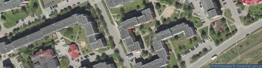 Zdjęcie satelitarne Firma Usługowo Handlowa Jędrek