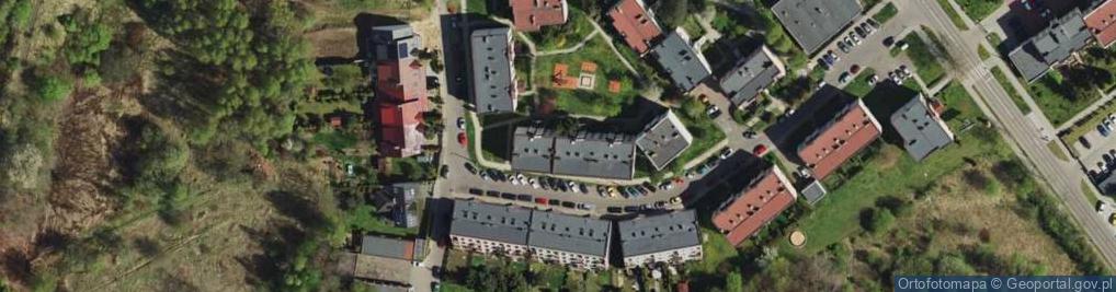Zdjęcie satelitarne Firma Usługowo-Handlowa Kritex Krystyna Banach