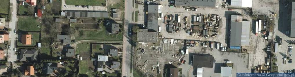 Zdjęcie satelitarne Firma Usługowo Handlowa Progres