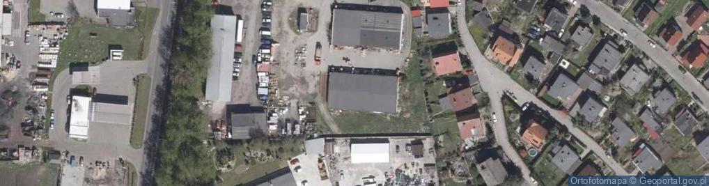 Zdjęcie satelitarne Firma Usługowo - Handlowa Romaniak Julian