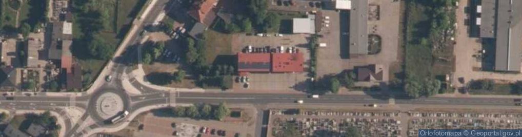 Zdjęcie satelitarne Firma Usługowo Handlowa Rozrywka i Rekreacja Catering Baf