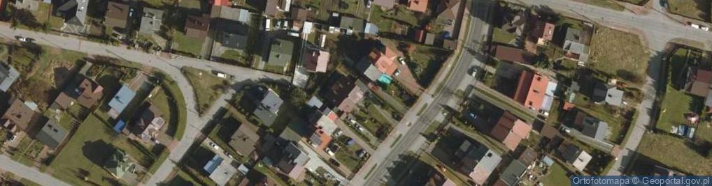 Zdjęcie satelitarne Firma Usługowo Handlowa w Siedlcach