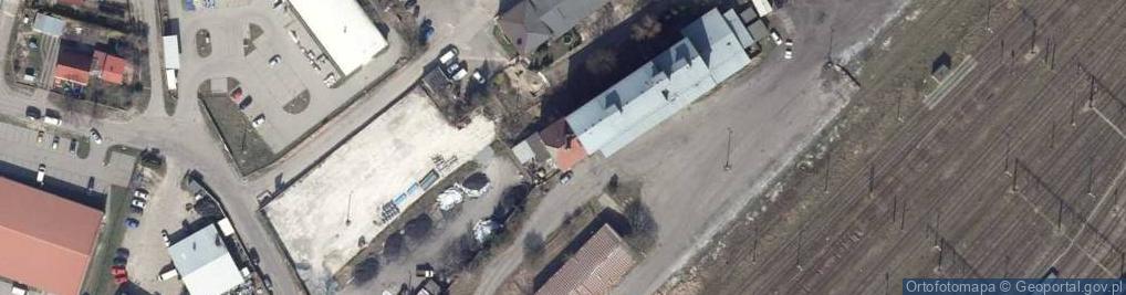 Zdjęcie satelitarne Firma Usługowo - Handlowa Wiesław Łącki