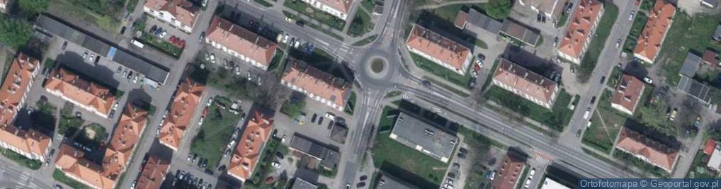 Zdjęcie satelitarne Firma Usługowo - Handlowo - Produkcyjna Elmar Mariusz Janowski