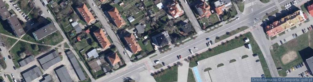 Zdjęcie satelitarne Firma Usługowo Handlowo Produkcyjna Eurys