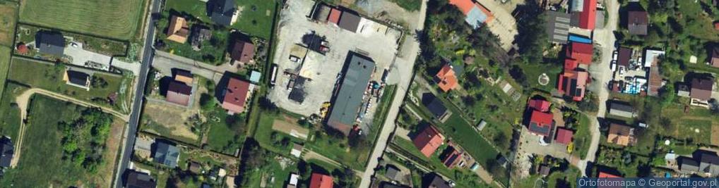 Zdjęcie satelitarne Firma Usługowo Handlowo Transportowa Magazyn Towarów Masowych Benedykt Czech