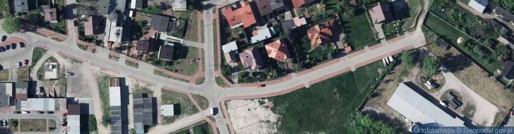 Zdjęcie satelitarne Firma Wielobranżowa Kamionka Iwona Kamionka Zbigniew Kamionka