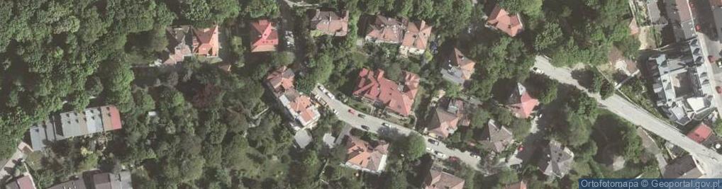 Zdjęcie satelitarne Firma Wydawnicza Salwator i Świat