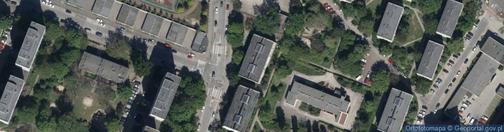 Zdjęcie satelitarne Fizjoterapia Radosław Żabski