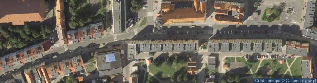 Zdjęcie satelitarne "Fler" PHU Barbara Lipska, Lwówek Śl.