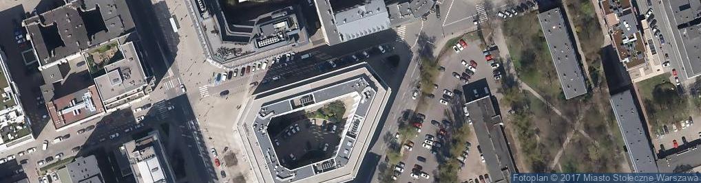 Zdjęcie satelitarne Fliegel Textilservice Warszawa