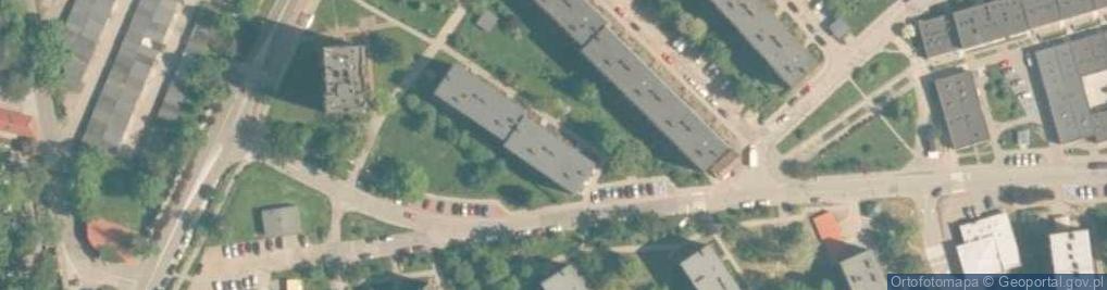 Zdjęcie satelitarne Flizbud
