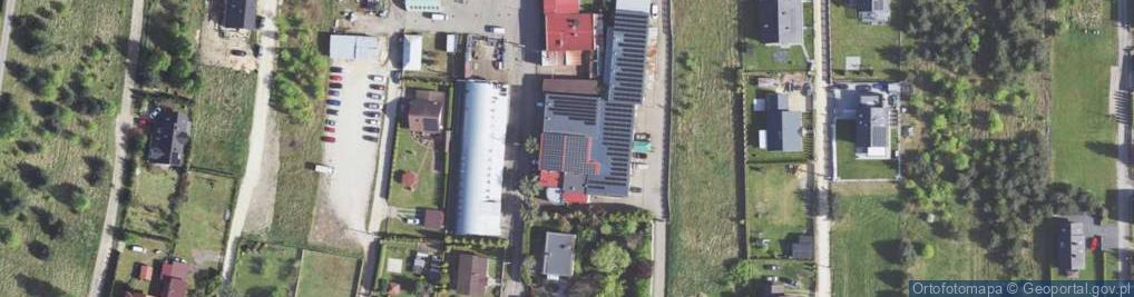 Zdjęcie satelitarne Flomar Przedsiębiorstwo Usługowo Handlowe Krystyna Długajczyk Marcin Długajczyk