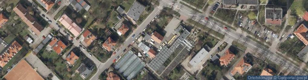 Zdjęcie satelitarne Florabit Zakład Ogrodniczy MGR Inż Sołoducha Magiera Beata