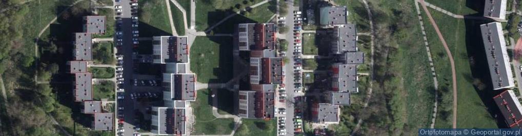 Zdjęcie satelitarne Fojcik Beata Geomost Zakład Usług Geodezyjno - Kartograficznych