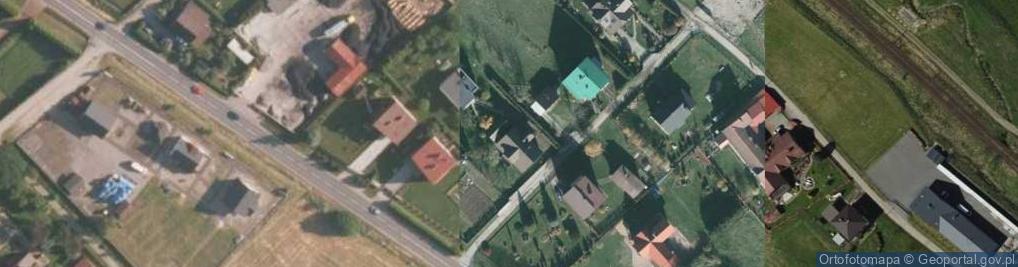 Zdjęcie satelitarne Fortrac Polska w Likwidacji