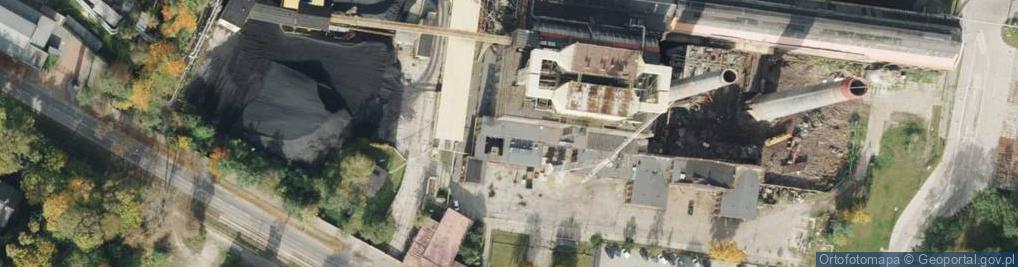 Zdjęcie satelitarne Fortum Zabrze