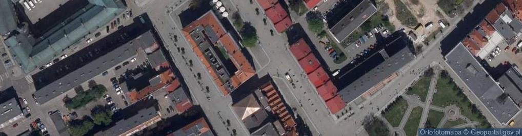 Zdjęcie satelitarne Forum Legnickie