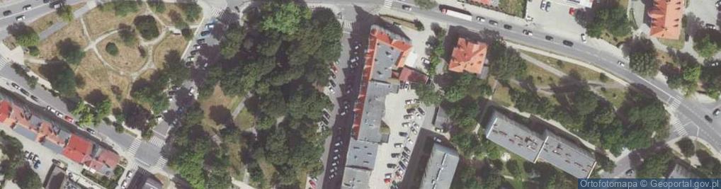 Zdjęcie satelitarne Forum Samorządowe Ziemi Bolesławieckiej