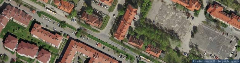 Zdjęcie satelitarne Forum Studentów Nauk Politycznych