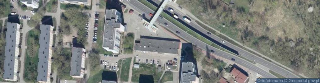 Zdjęcie satelitarne Fotospec Zbigniew Lewandowski