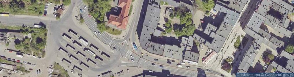 Zdjęcie satelitarne Four Club Miedzik Agnieszka Górnik Dariusz