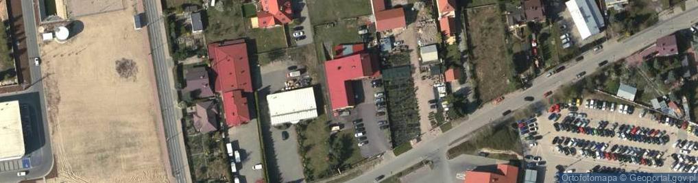 Zdjęcie satelitarne Franc Merc Service