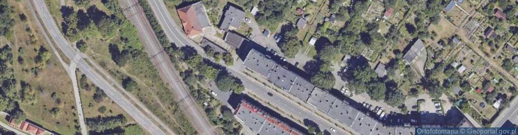 Zdjęcie satelitarne Frost Centrum Usługowo Handlowe