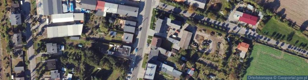 Zdjęcie satelitarne fryzjer dla psa , behawiorysta