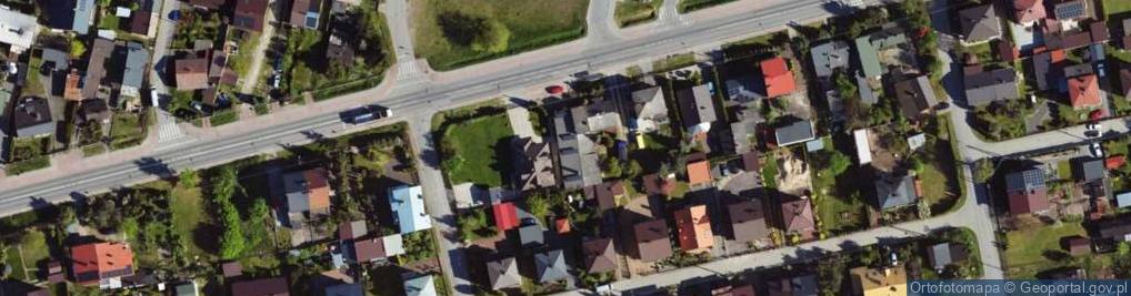 Zdjęcie satelitarne Fryzjerownia