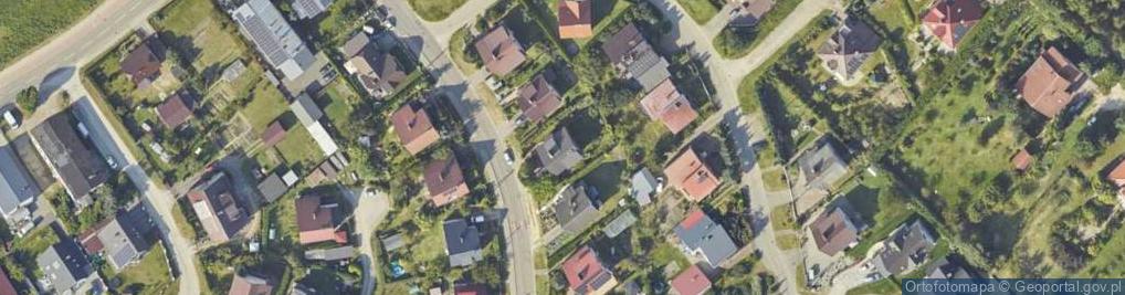 Zdjęcie satelitarne Fryzjerstwo